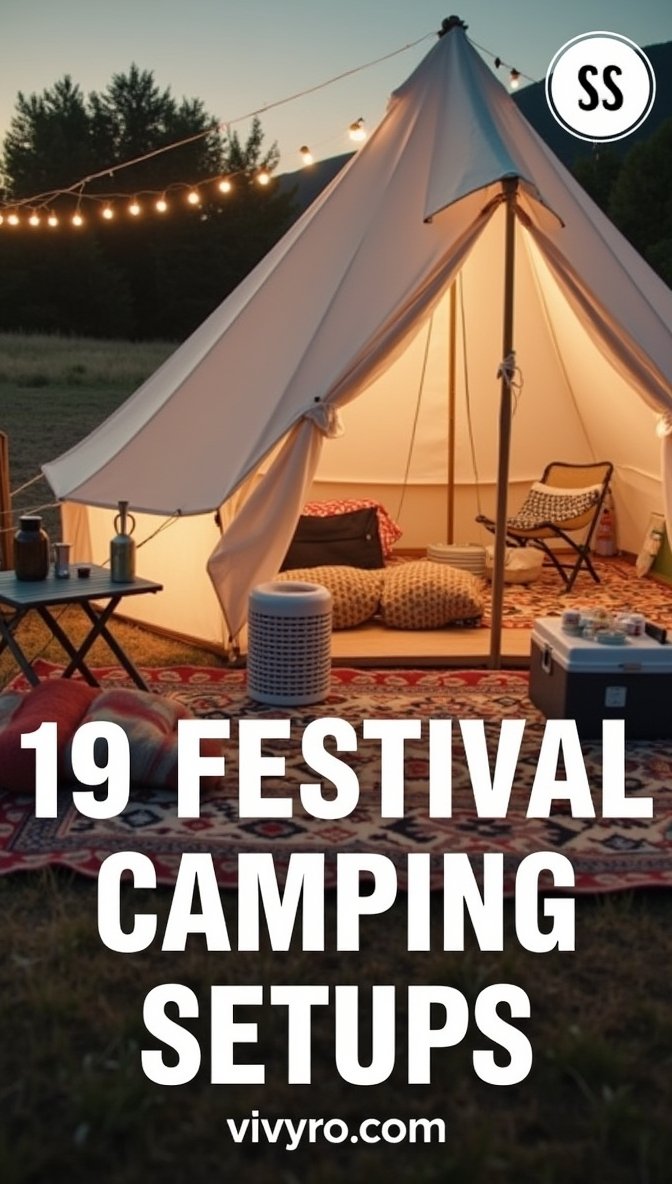 Festival Camping Setups
