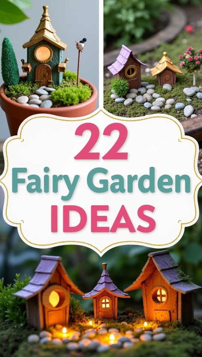22 Enchanting Fairy Garden Ideas to Spark Your Imagination