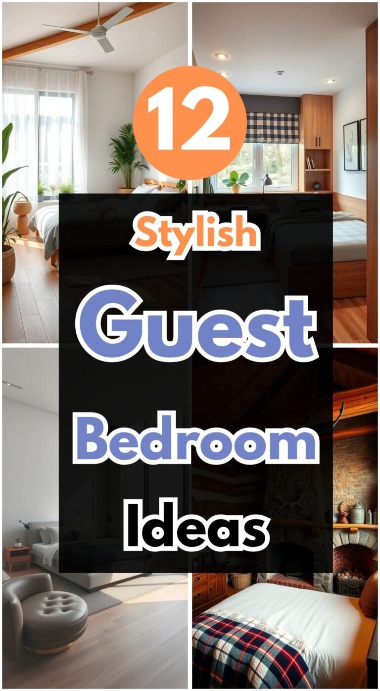 12 Stylish Guest Bedroom Ideas You’ll Love