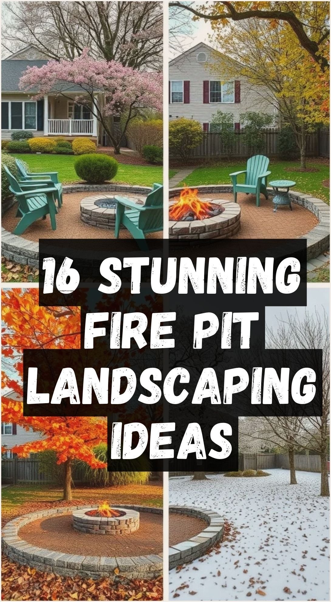 Stunning Fire Pit Landscaping Ideas