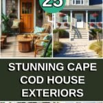 25 Stunning Cape Cod House Exterior with Porch Designs