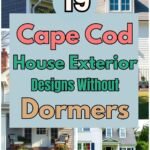 Cape Cod House Exterior Designs Without Dormers