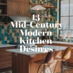 13 Mid Century Modern Kitchen Design