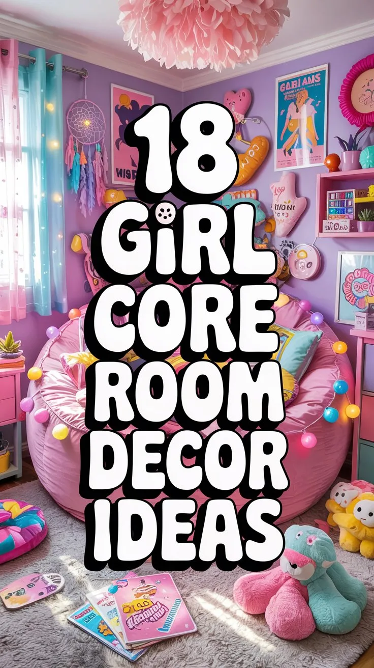 Girl Core Room Decor