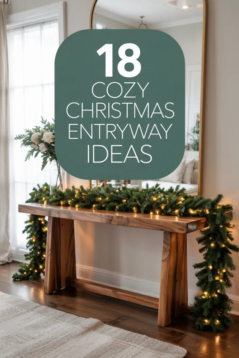 Christmas Entryway Ideas