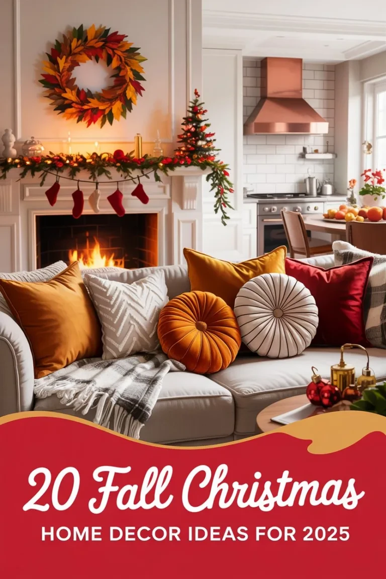 Fall Christmas Home Decor