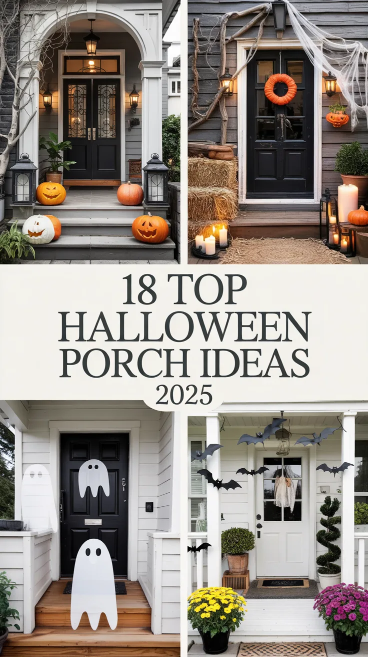 18 Top Halloween Porch Ideas 2025 for a Spooky, Stylish & Fun Outdoor Makeover