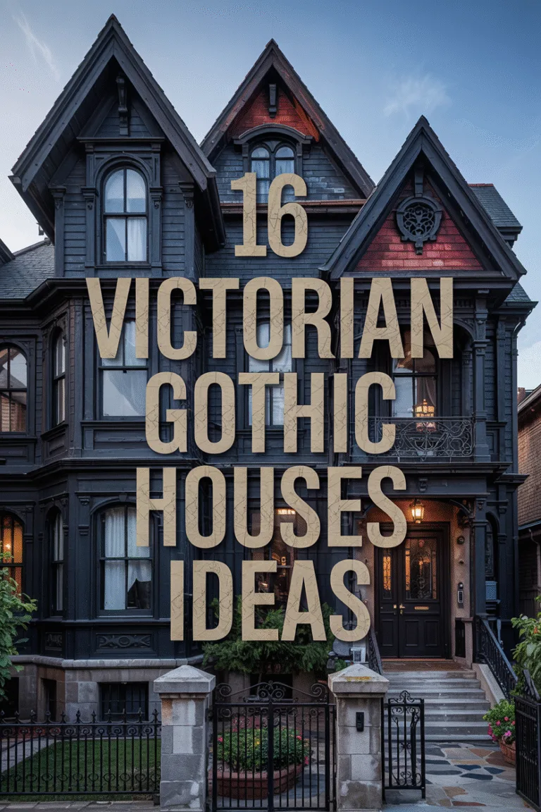 Victorian Gothic Houses