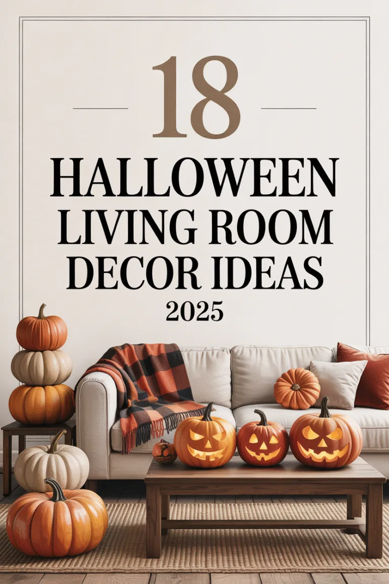 18 Halloween Living Room Decor Ideas 2025: Trendy, Cozy & Aesthetic Inspiration