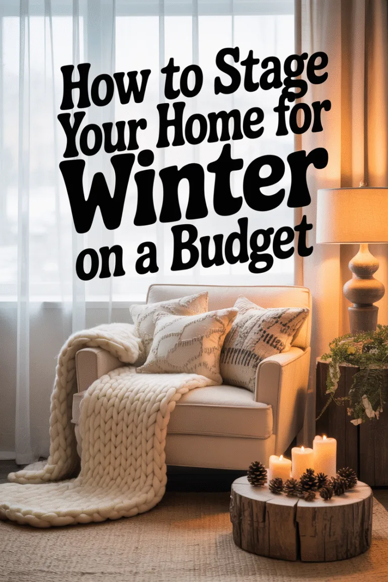 How to Stage Your Home on a Budget