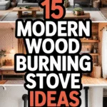 Modern Wood Burning Stove
