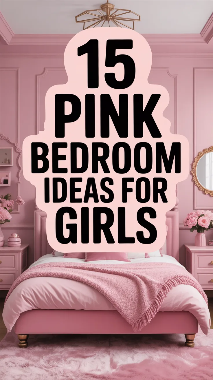 Pink Bedroom Ideas For Girls
