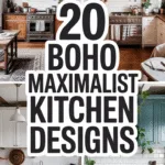 Boho Maximalist Kitchen Designs