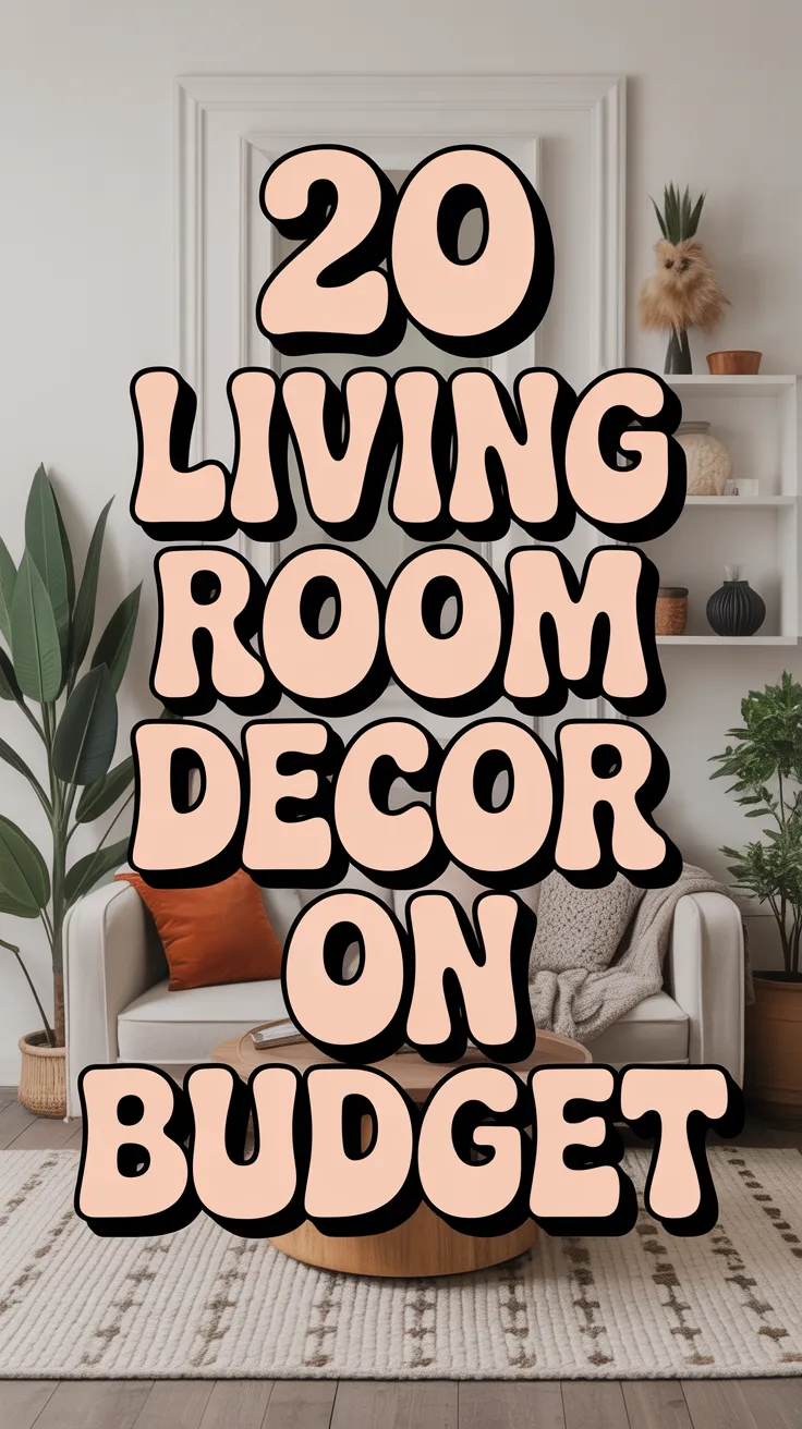 Living Room Decor Ideas on Budget
