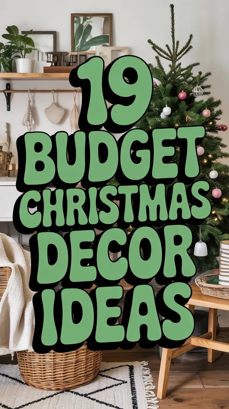 Budget Christmas Decor