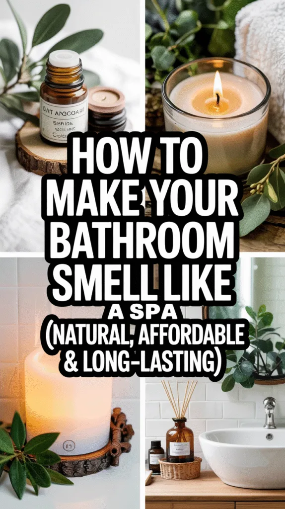 How To Make Your Bathroom Smell Like A Spa