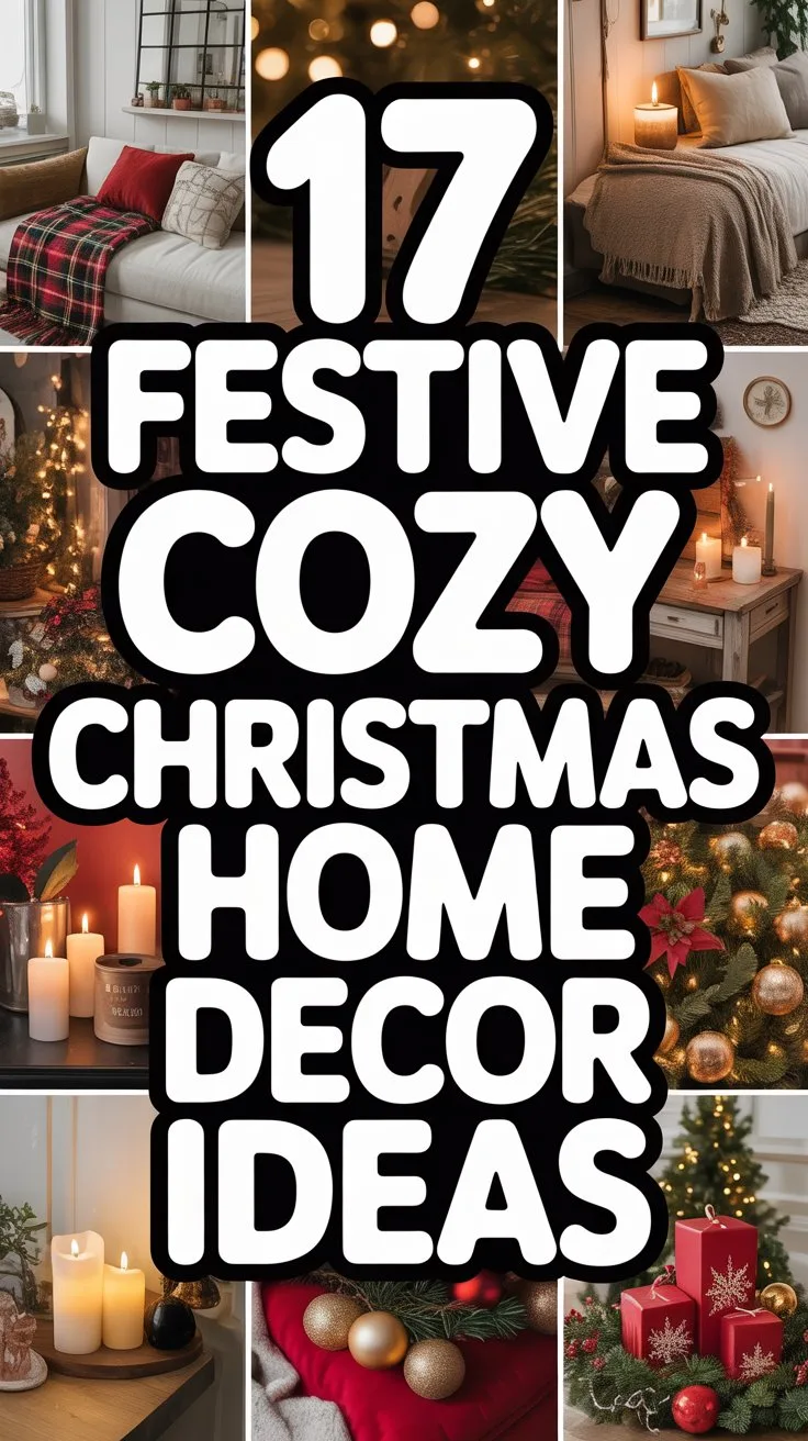 Festive Cozy Christmas Home Decor
