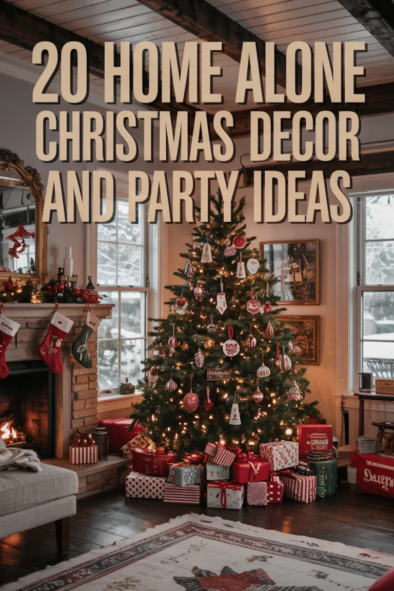 Home Alone Christmas Decor And Party Ideas