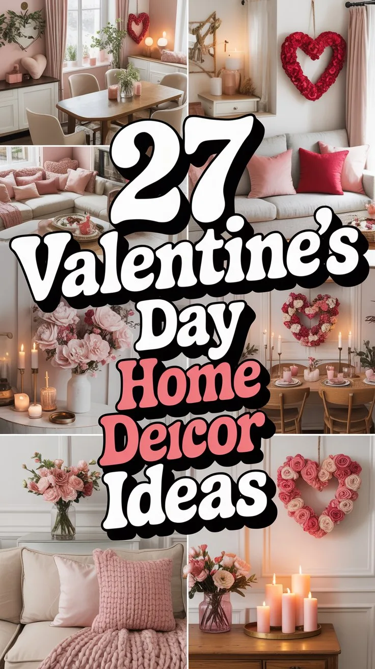 27 Valentine's Day Home Decor Ideas