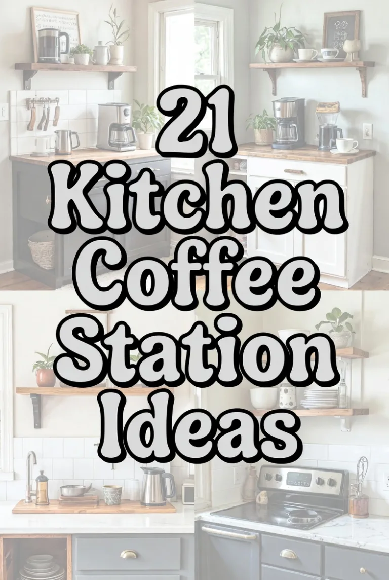 21 Kitchen Coffee Station Ideas