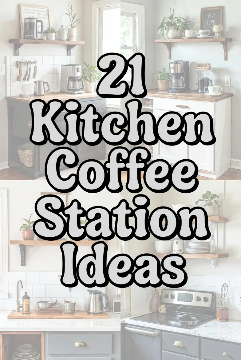 21 Kitchen Coffee Station Ideas
