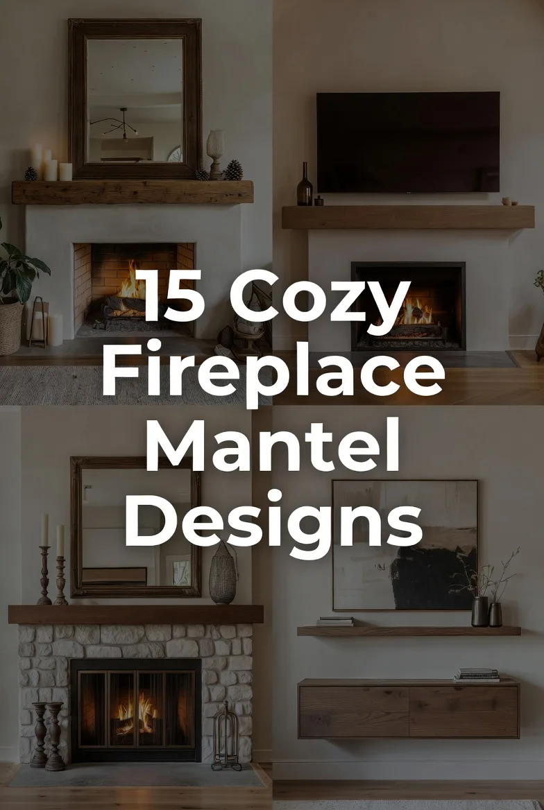 Cozy Fireplace Mantel Designs