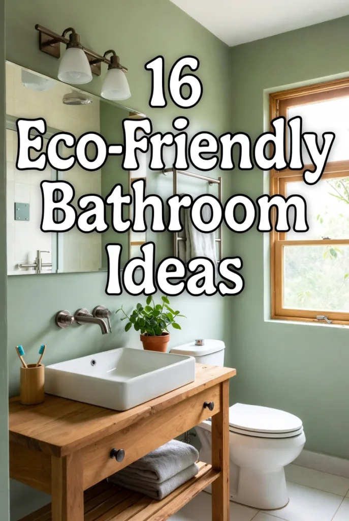 Eco-Friendly Bathroom Ideas