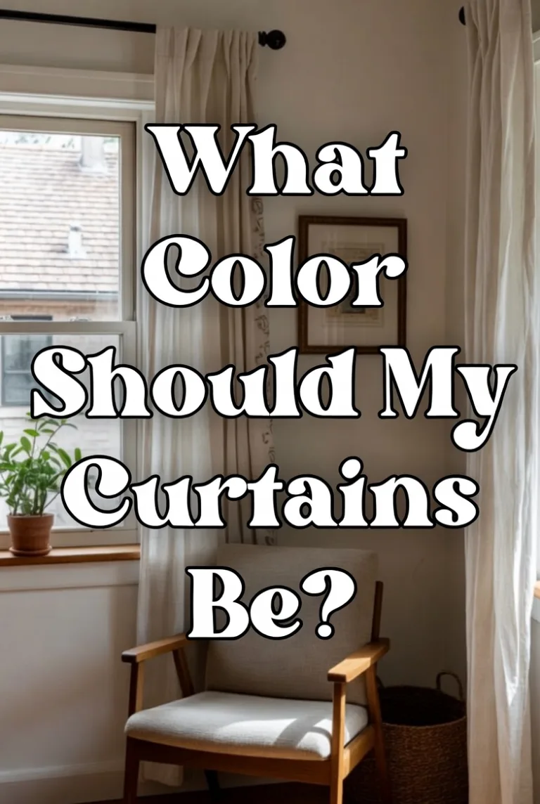 What Color Should My Curtains Be