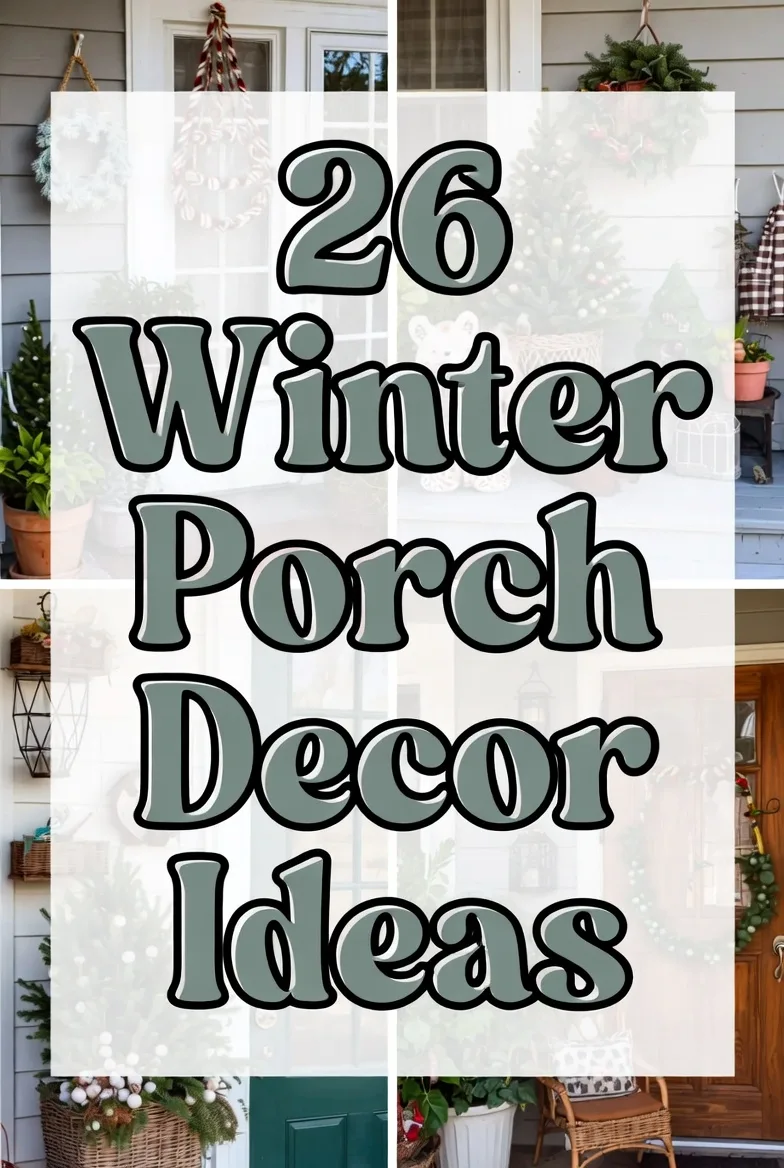Winter Porch Decor Ideas