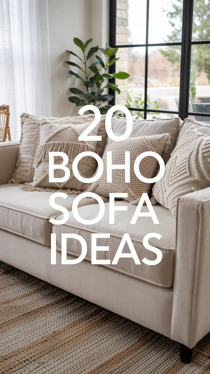 Boho Sofa Ideas 2026