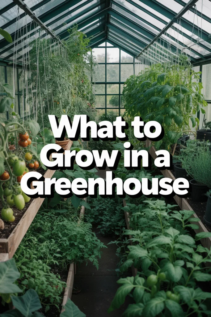What to Grow in a Greenhouse
