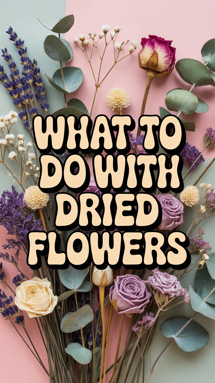 What to Do With Dried Flowers