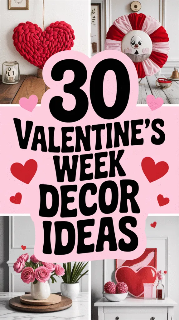 30 Valentine’s Week Decor Ideas