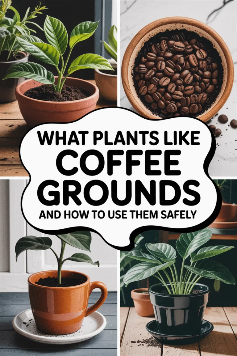 Plants Like Coffee Grounds