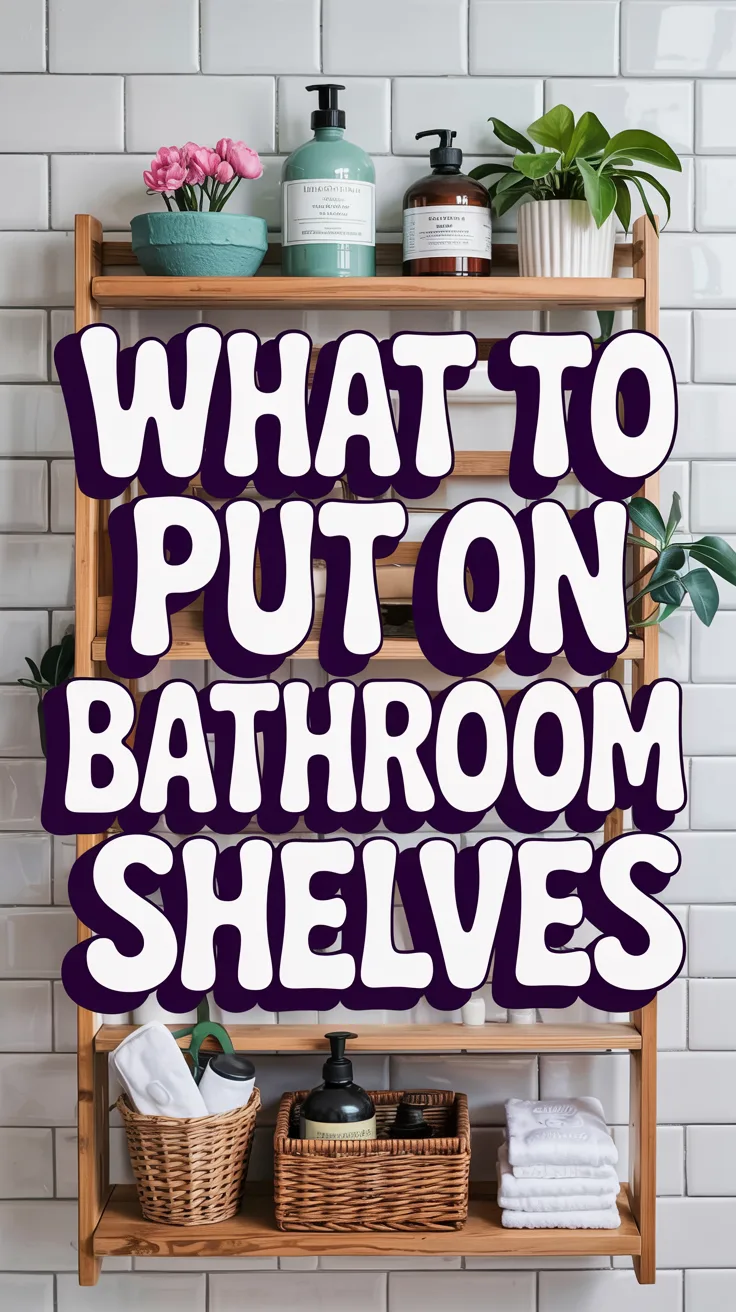 What to Put on Bathroom Shelves: Practical Ideas for Stylish, Organized Storage