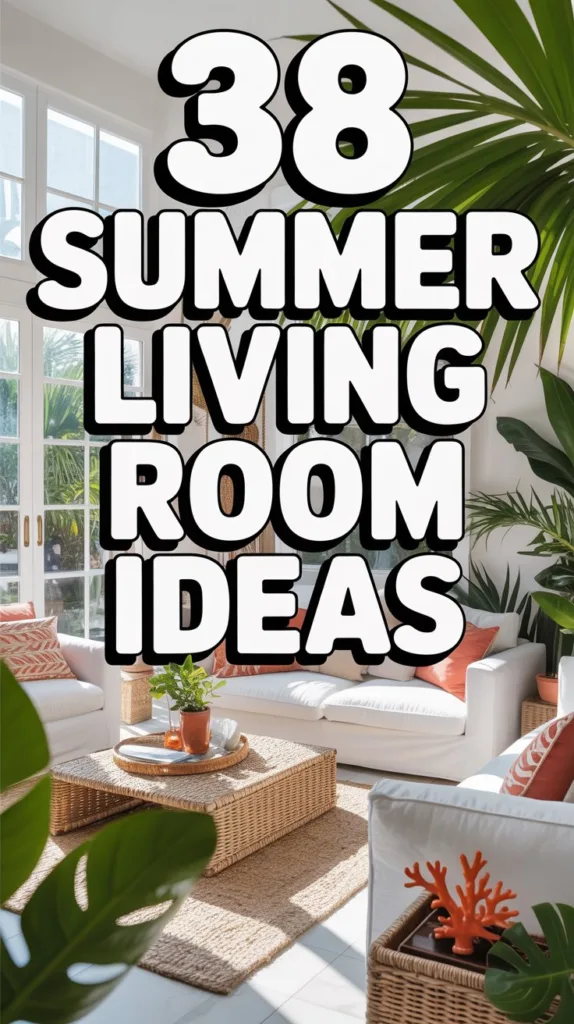 Summer Living Room Ideas